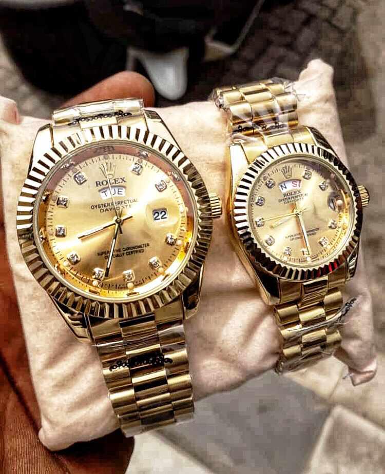 Rolex discount couple set