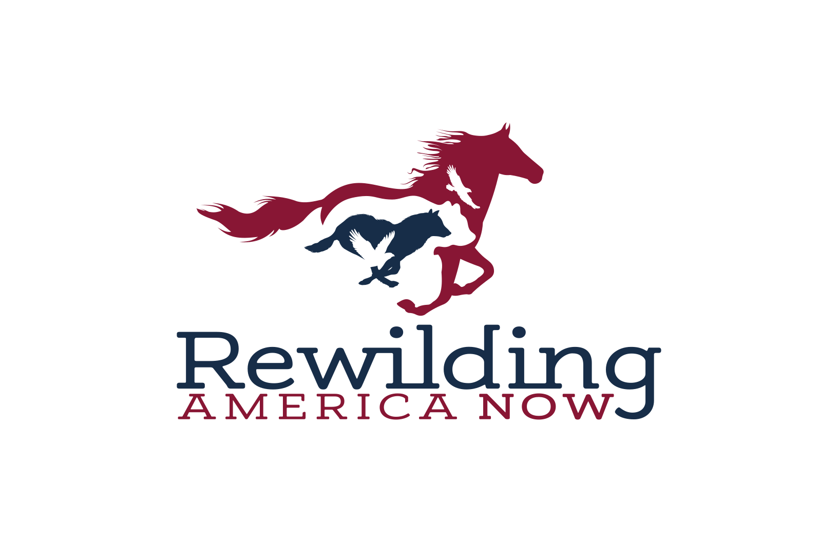 Rewilding America Now logo