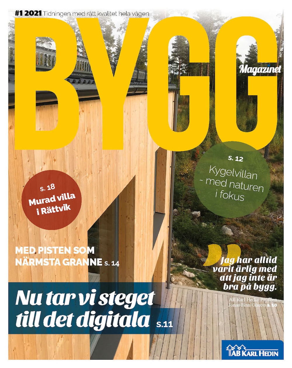 Byggmagazinet Nr1 2021