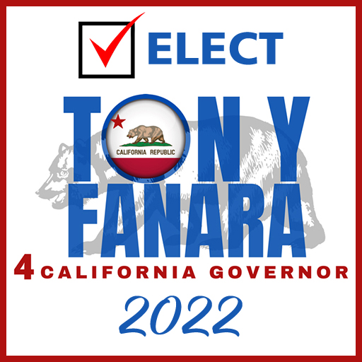A. Tony FANARA 4 California Governor logo