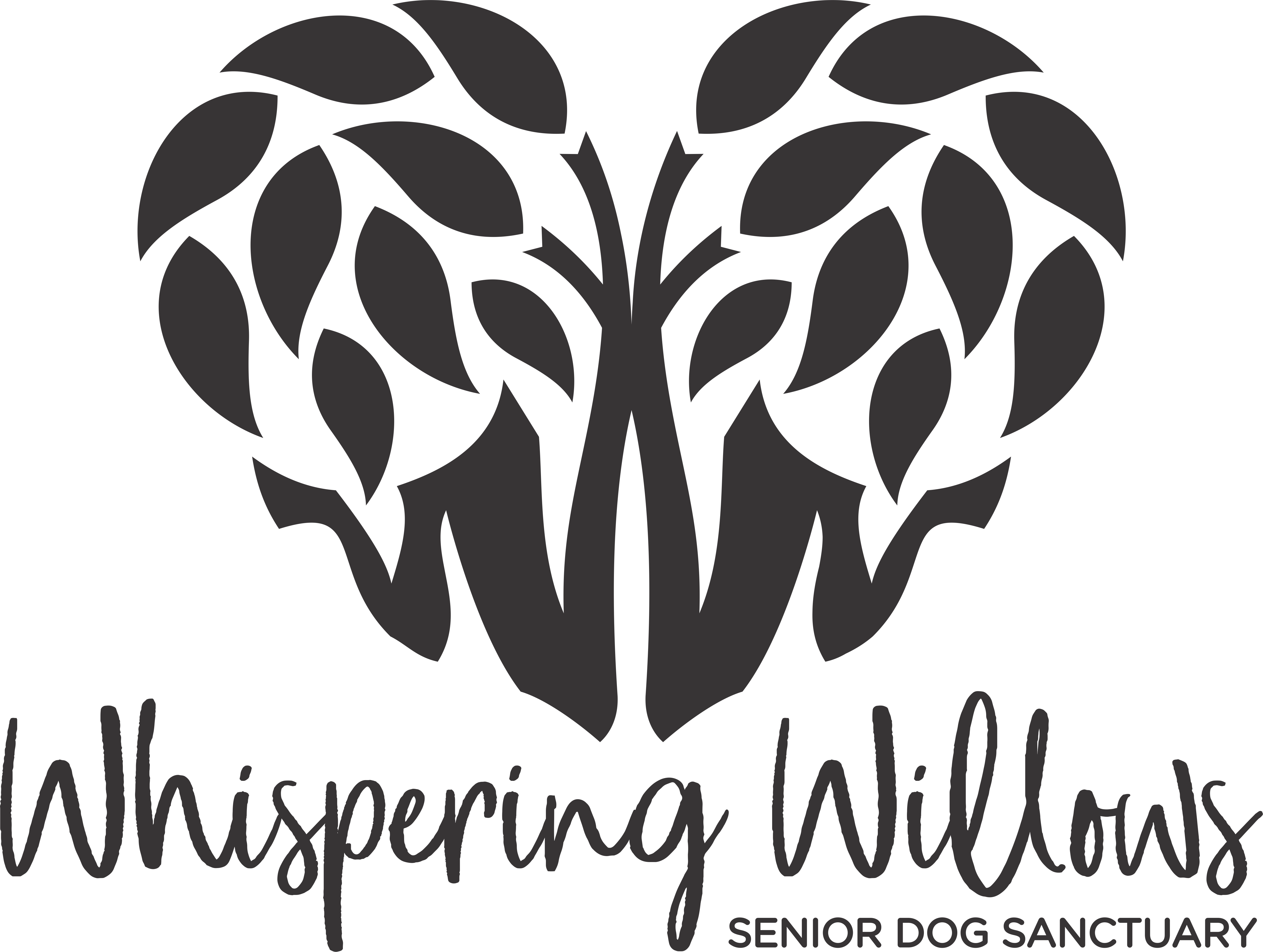 Whispering Willows Senior Dog Sanctuary, Inc. logo