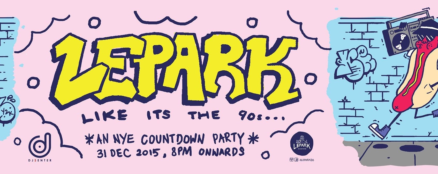 A NYE Party - Lepark like its the 90s