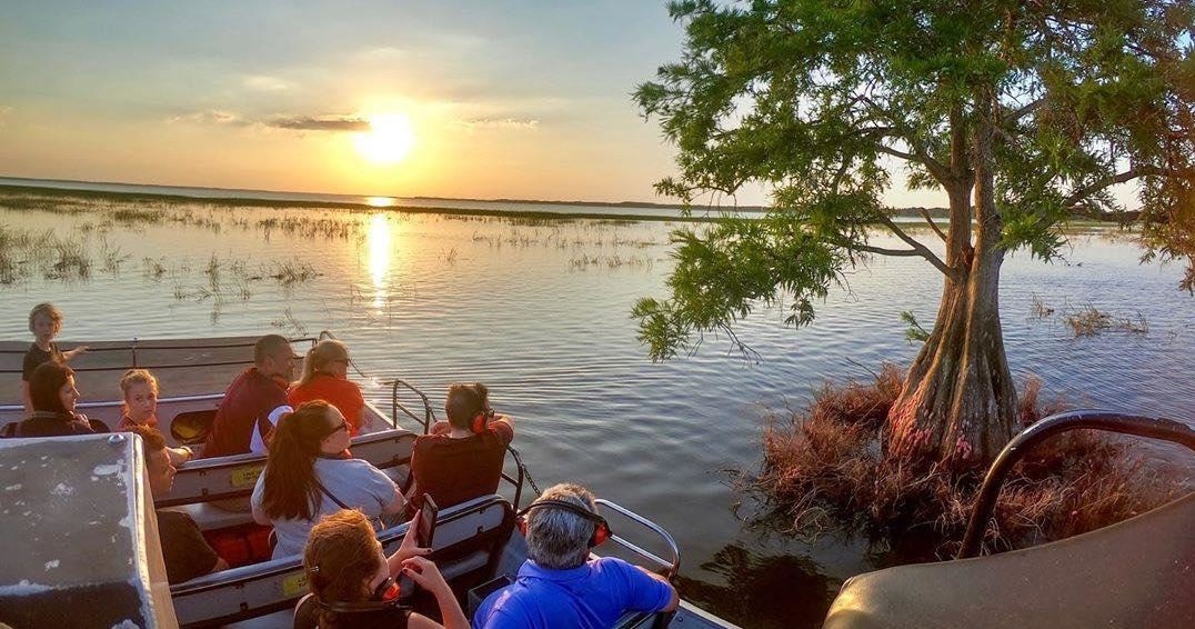 30 Minute Airboat Tour (No reservation. Come anytime 9-5pm).