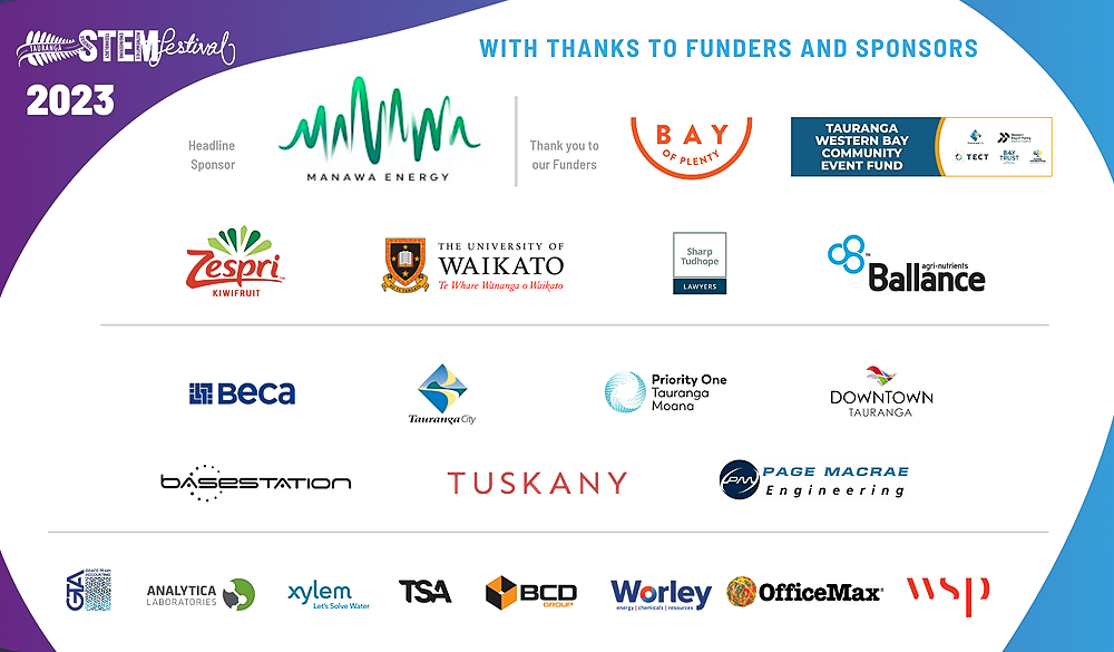 STEMFest 23 Sponsors and Funders