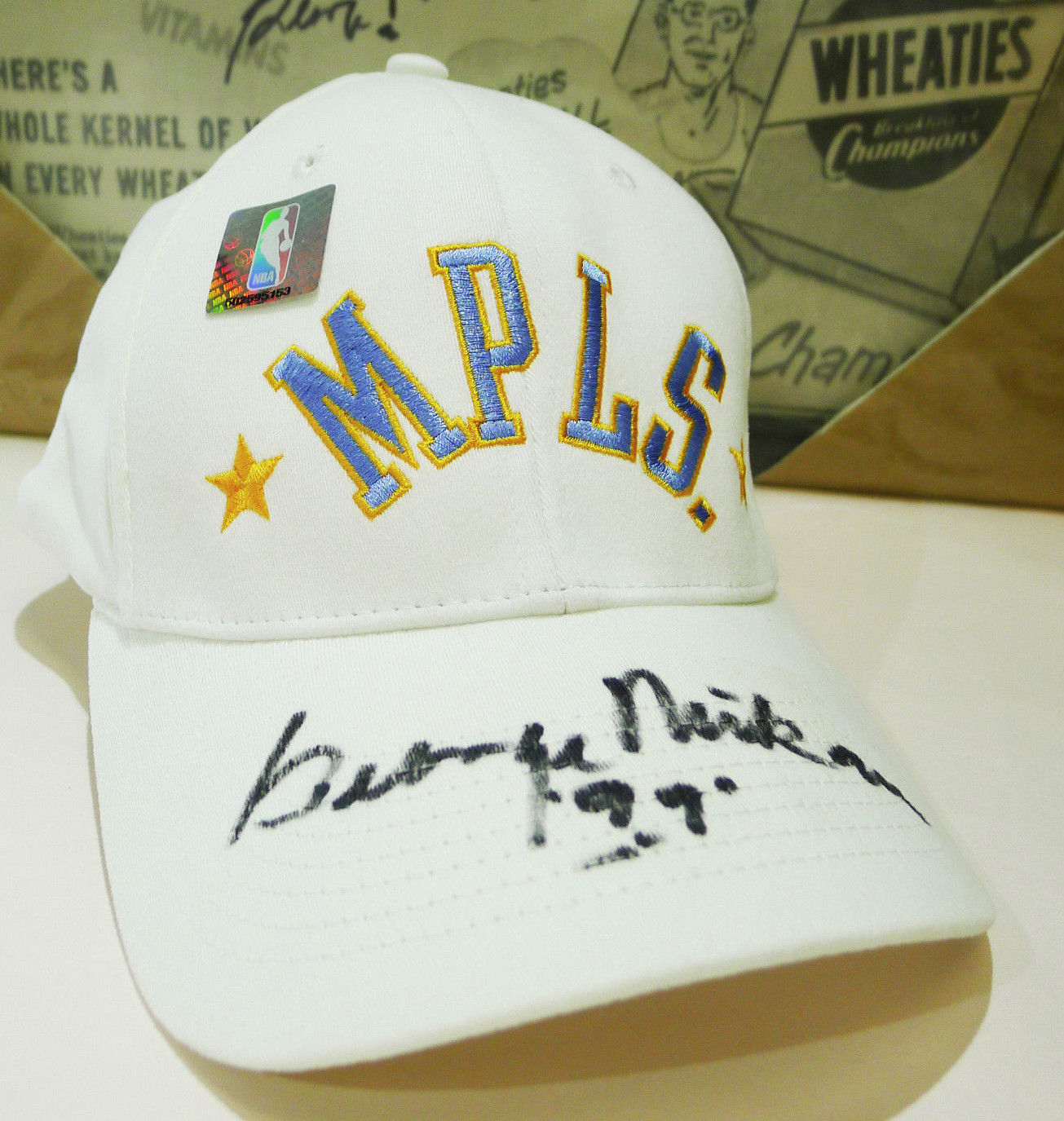 minneapolis lakers hat