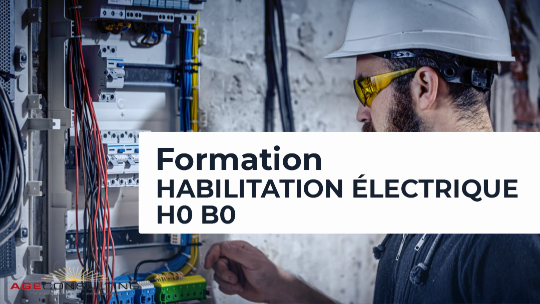 Représentation de la formation : Habilitation électrique H0 B0 