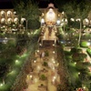 Abbasi Hotel, Courtyard at Night [2] (Isfahan, Iran, n.d.)