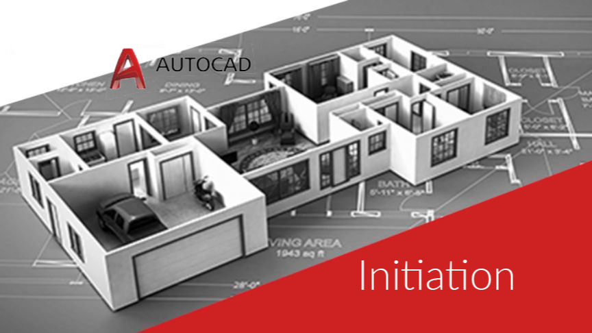 Représentation de la formation : Formation sur le logiciel AutoCAD - réalisation de plans