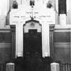 Dar Bishi Synagogue, Torah Ark Black and White (Tripoli, Libya, n.d.)