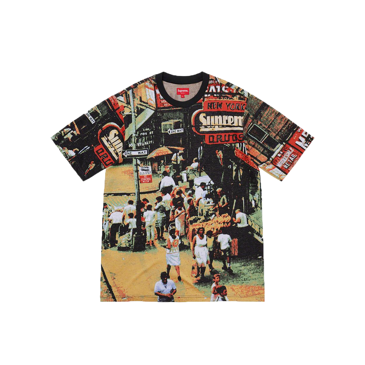 Supreme Street Scene Jacquard S/S Top Multicolor (FW20) | FW20 - KLEKT