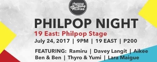 Philpop Night : LMP 2017