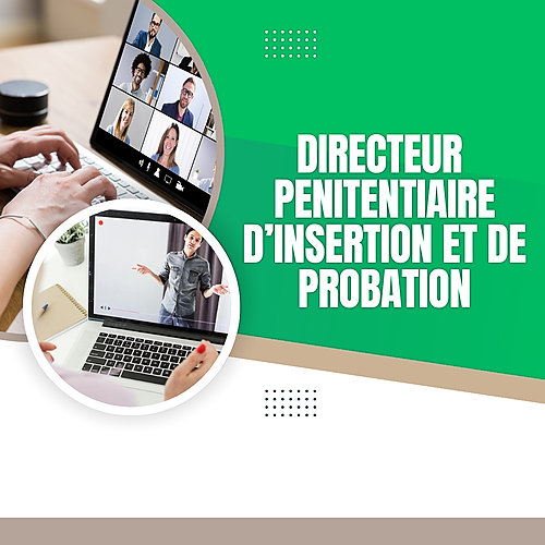 Représentation de la formation : Préparation au concours interne de directeur pénitentiaire d'insertion et de probation 