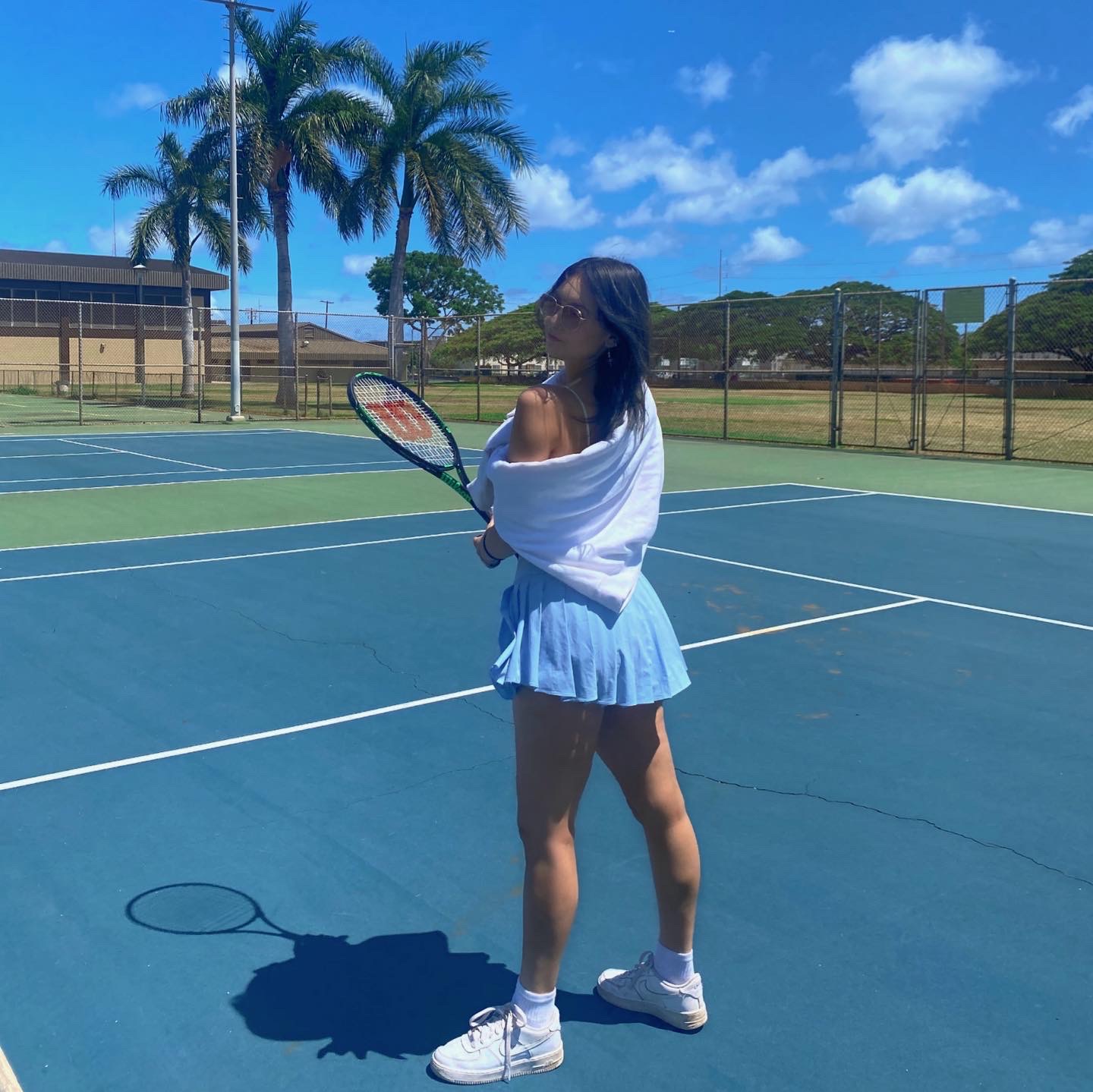 Savannah G. teaches tennis lessons in Olympia, WA