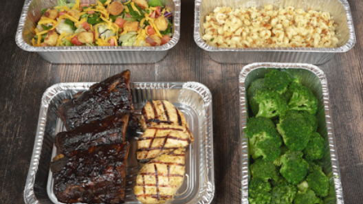 BBQ Ribs and Chicken Family Pack Small
