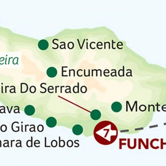 tourhub | Saga Holidays | Madeira - Pearl of the Atlantic | Tour Map
