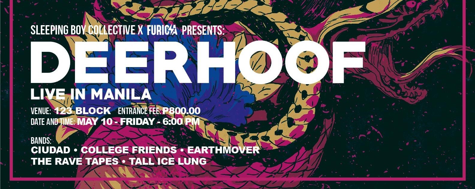 Sleeping Boy Collective X Furiosa: Deerhoof Live in Manila