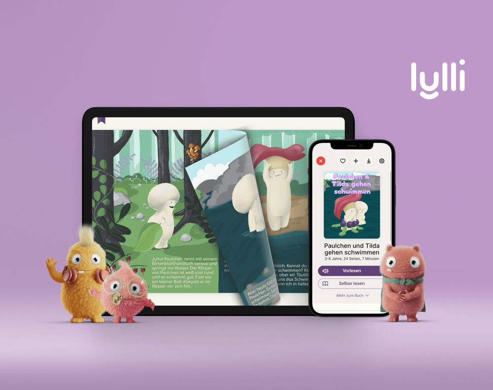 Die Lylli-App im neuen Design.
