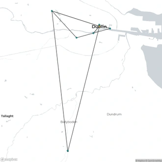 tourhub | Today Voyages | Dublin City Break | Tour Map