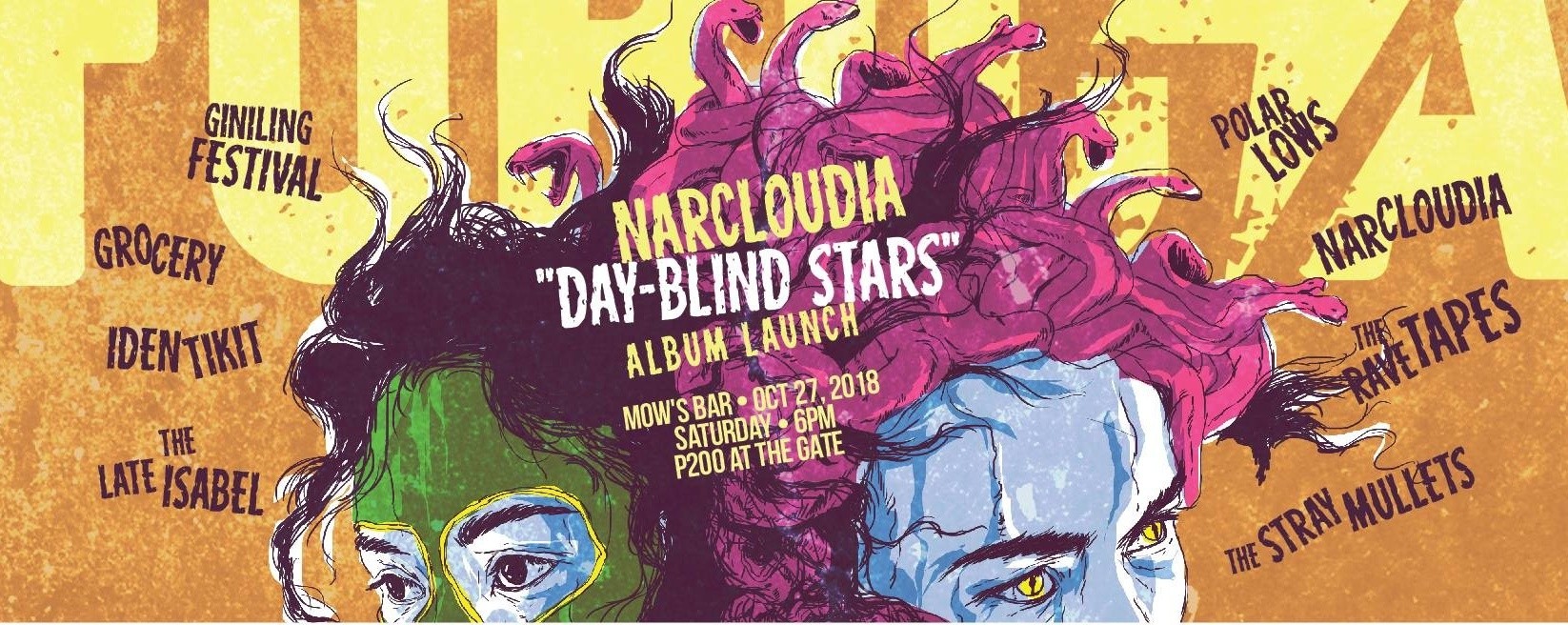 Narcloudia "Day-Blind Stars" Album Launch Party