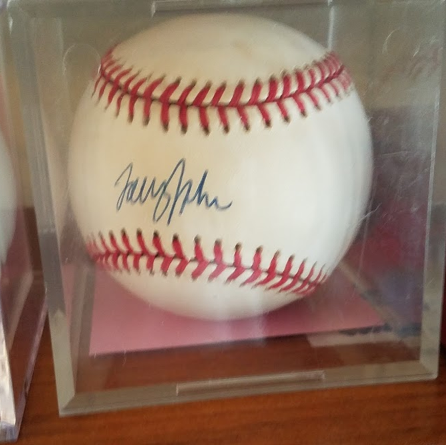 Tommy-john-signed-ball | Collectionzz