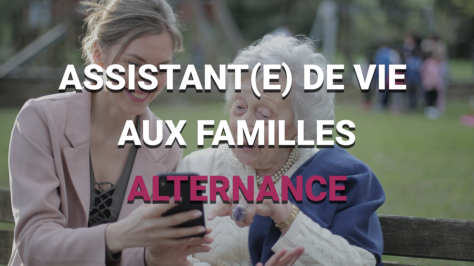 Représentation de la formation : Titre Professionnel
Assistant(e) de Vie aux Familles
- EN ALTERNANCE