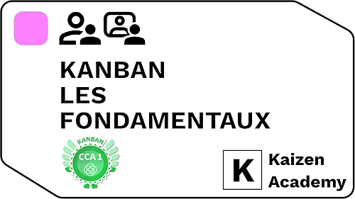 Représentation de la formation : Formation Kanban les fondamentaux