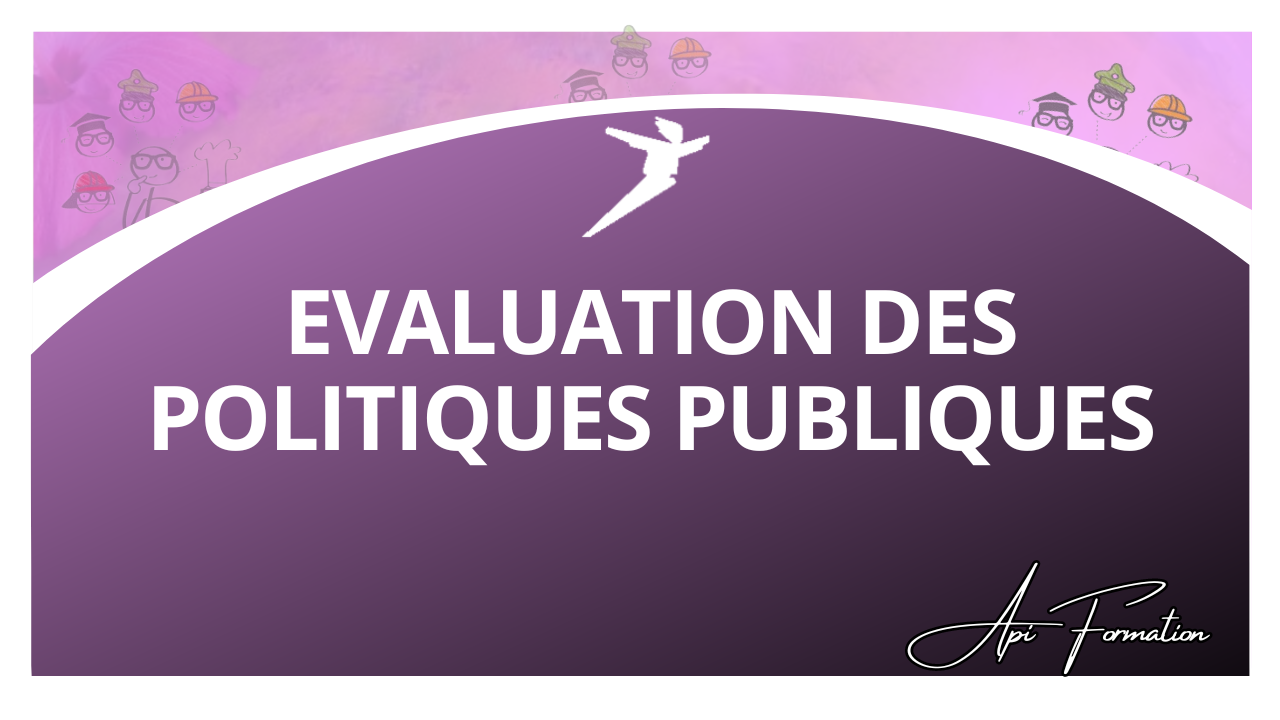 Représentation de la formation : EVALUATION DES POLITIQUES PUBLIQUES