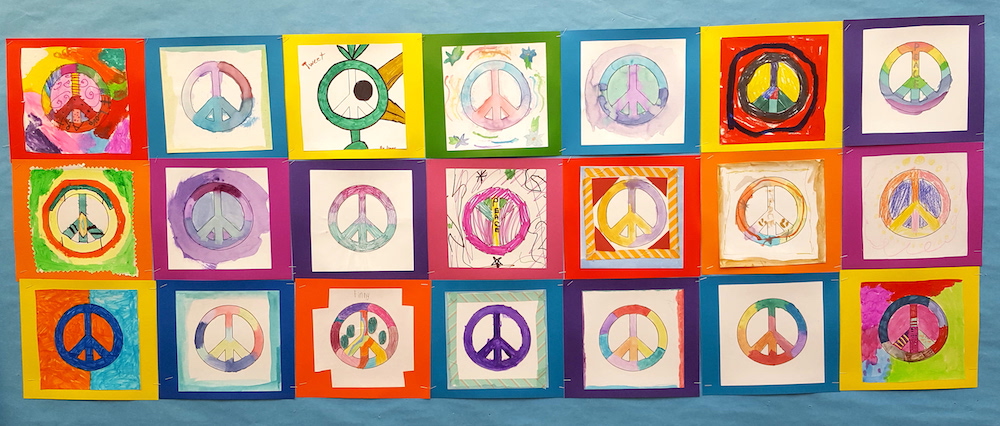 world peace art projects for kids