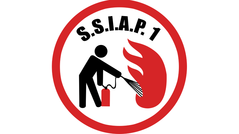 Représentation de la formation : SSIAP 1 - Agent des services de sécurité incendie et d'assistance aux personnes 