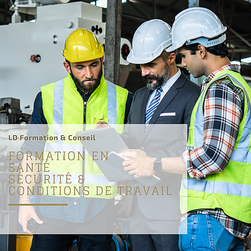 Représentation de la formation : Formation initiale en Santé, Sécurité et Conditions de Travail des membres du CSE