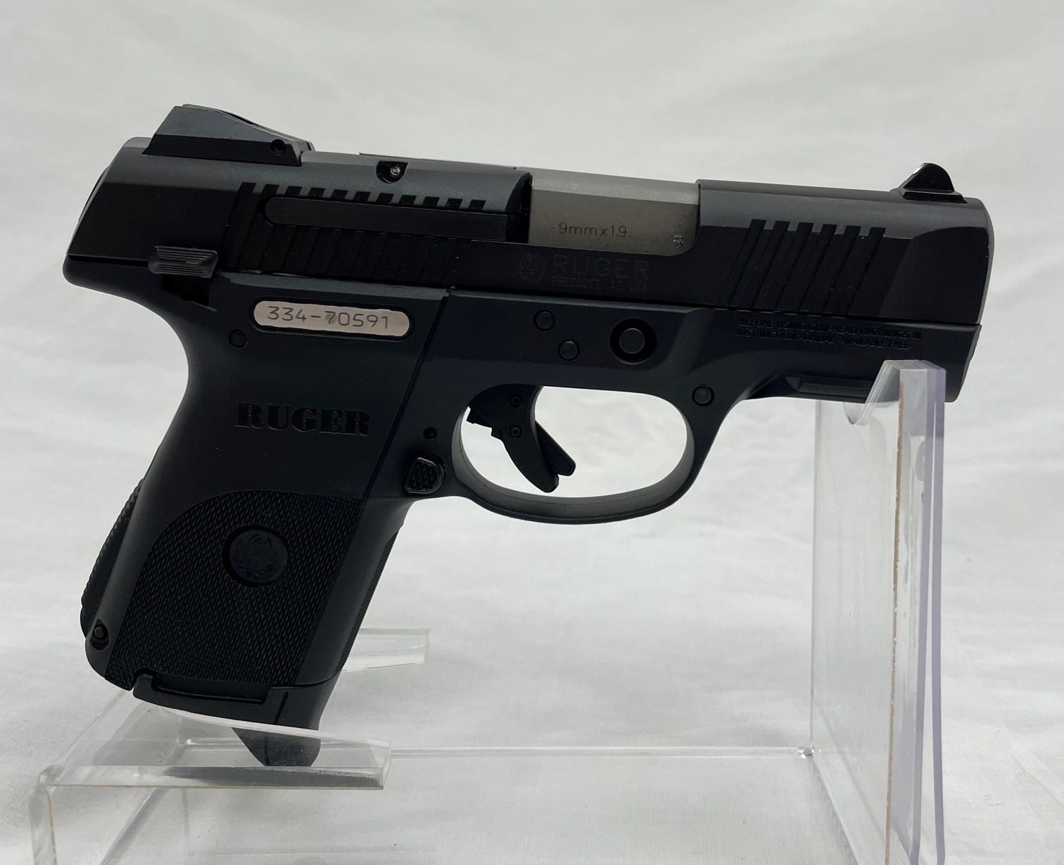 Ruger Sr9c 9mm Pistol Used 7830