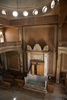 Ark as seen from the balcony, Pahad Yitzhak (Kraiem) Synagogue, Cairo, Egypt. Joshua Shamsi, 2017. 