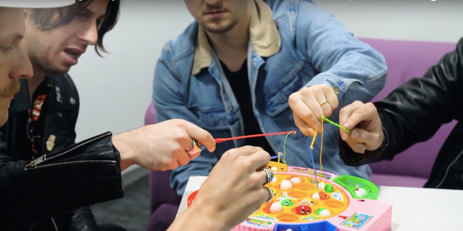 Bandwagon goes fishing for questions with Foster The People – watch