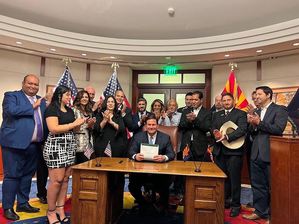 Antisemitism Bill Signing with Arizona Governor Ducey