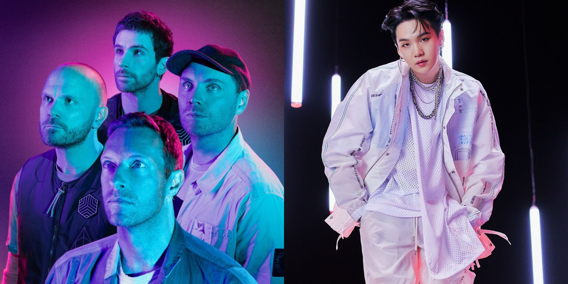 Coldplay and BTS unveil SUGA-produced remix of 'My Universe' – watch
