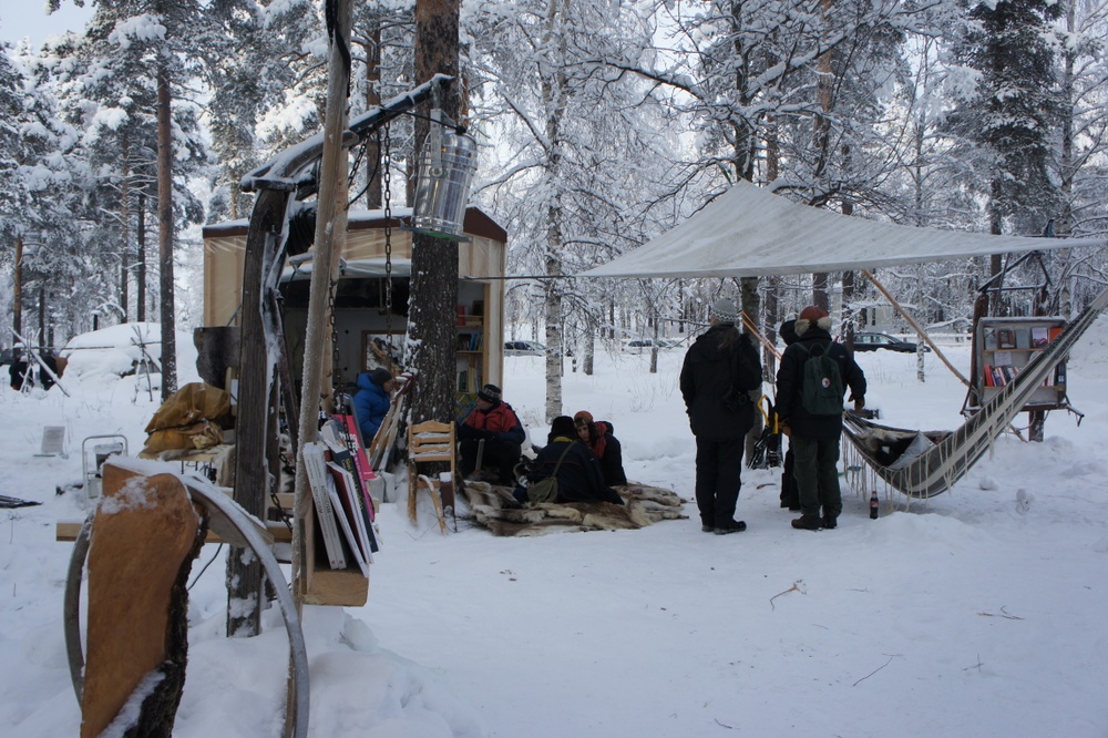 Joar Nango, Girjegumpi in Jokkmokk, 2018. Photo: Astrid Fadnes