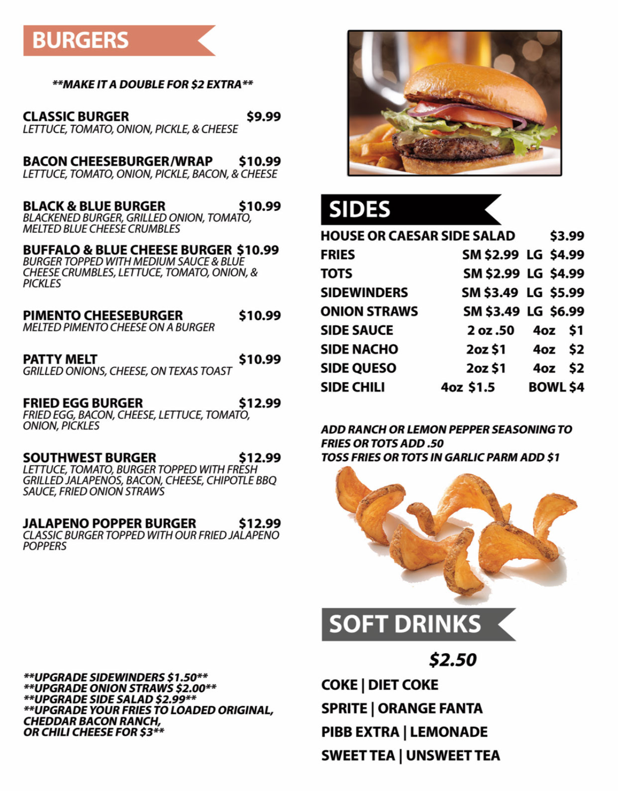 Uncle Bobby's Wings & Beer | Uncle Bobby’s Wings & Beer | Menu