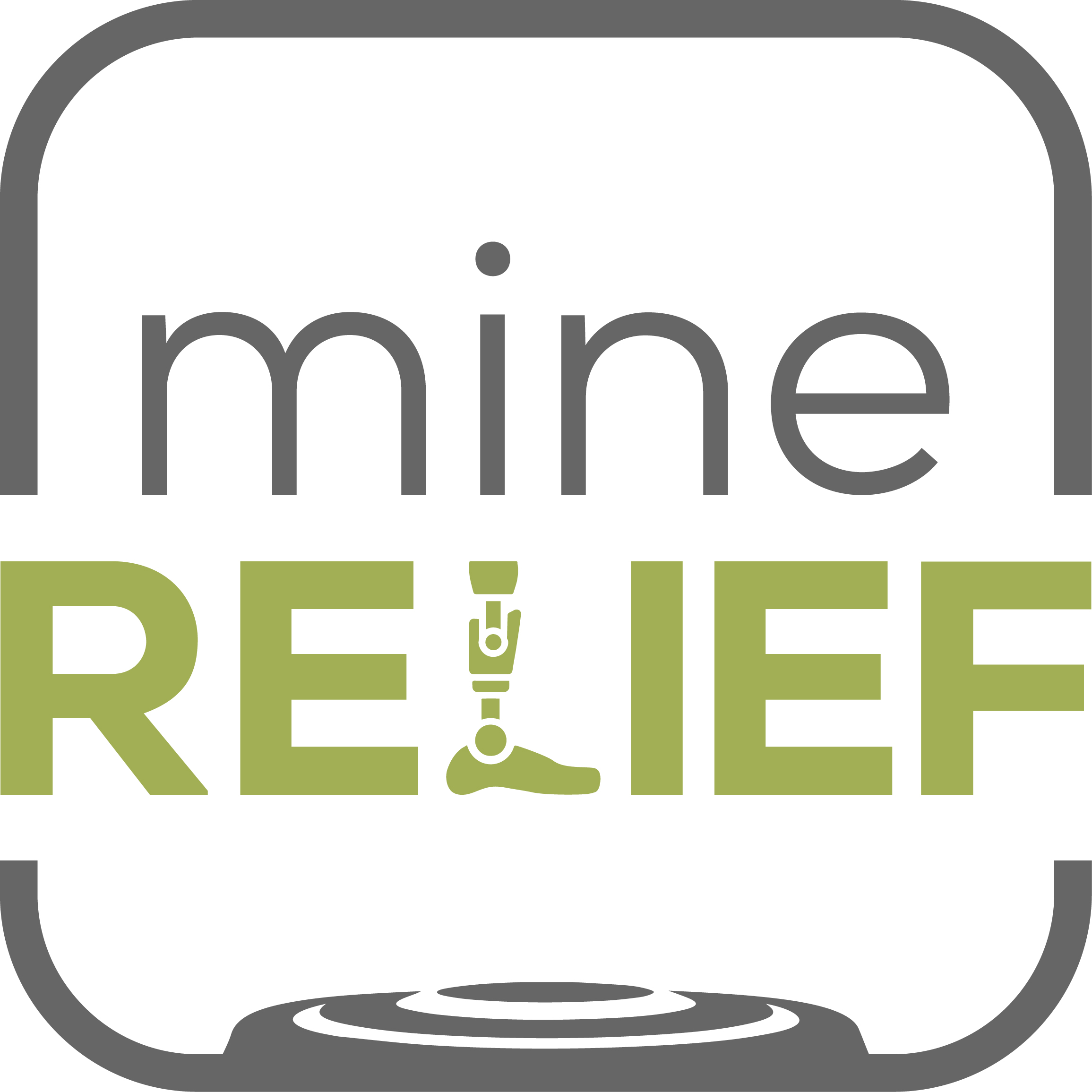 Mine Relief logo