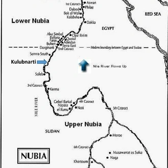 tourhub | EgBride | Al Gouna to Aswan - Nubian Heritage Tour - overnight | Tour Map