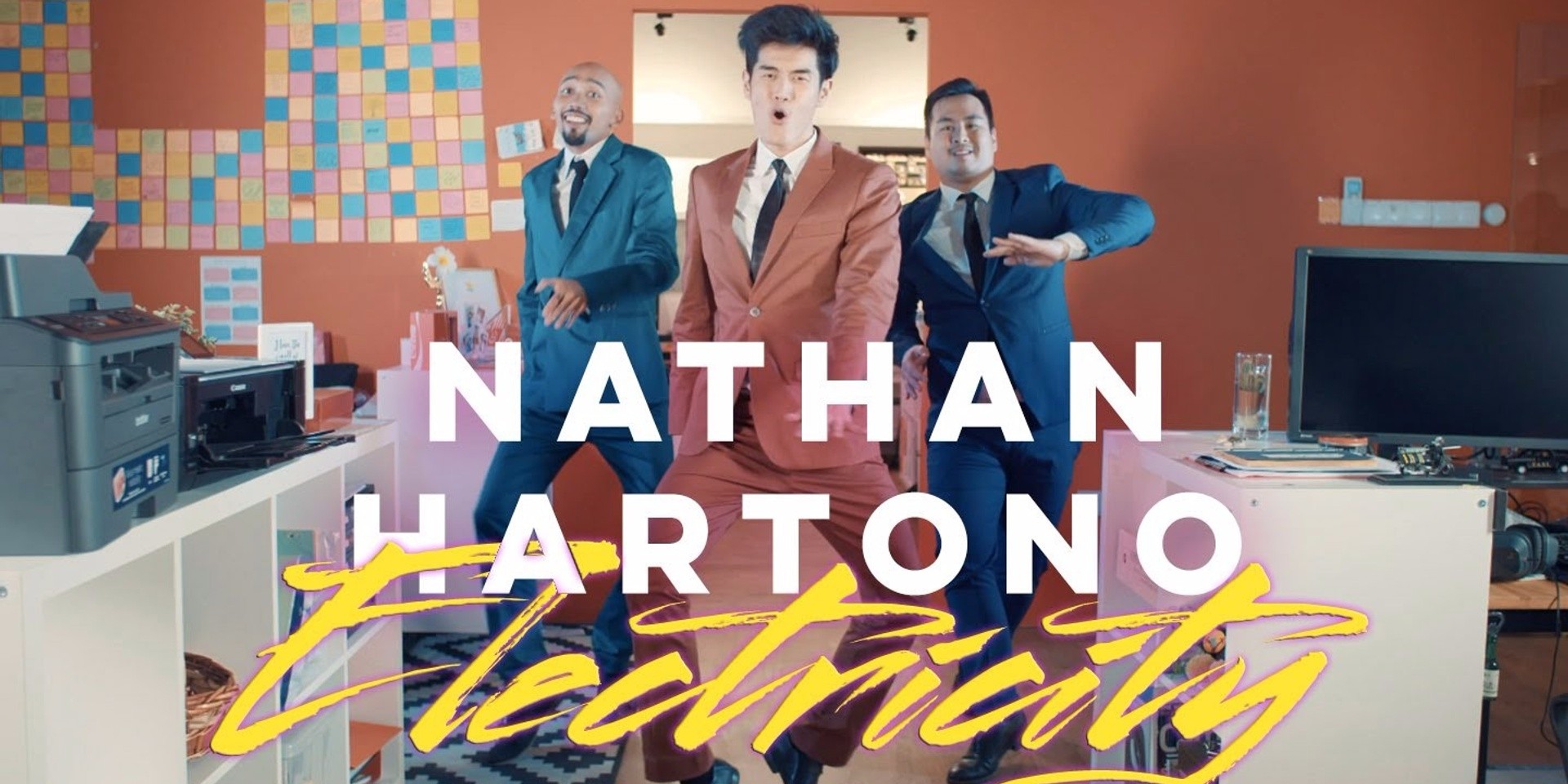 WATCH: Nathan Hartono artfully fills the role of crazed stalker in his new music video 'Electricity'