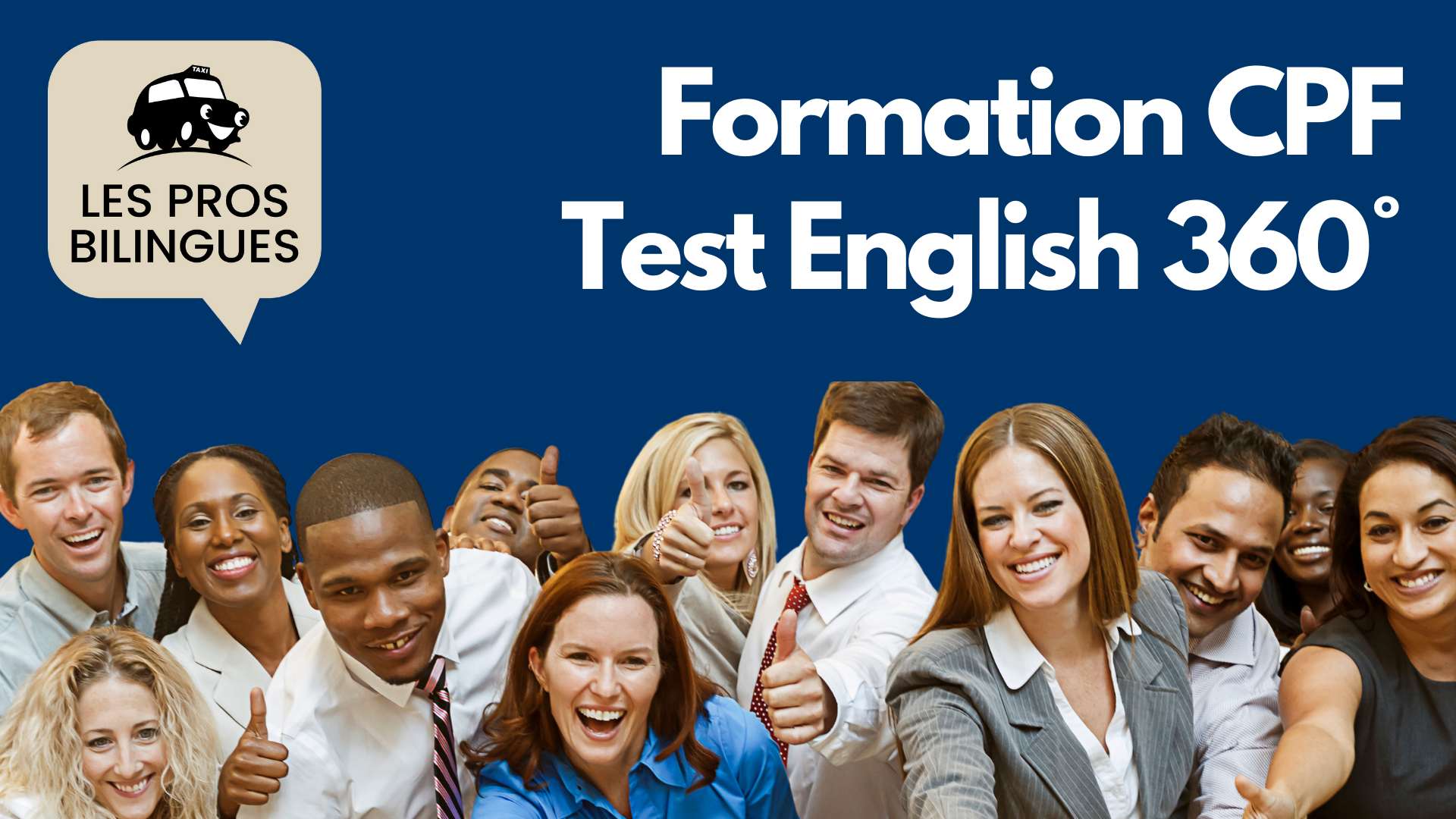 Représentation de la formation : 35 Heures de formation individuelle Anglais Général et Professionnel
+ accès à la plateforme Global Exam (6 mois) + passage du Test English 360°