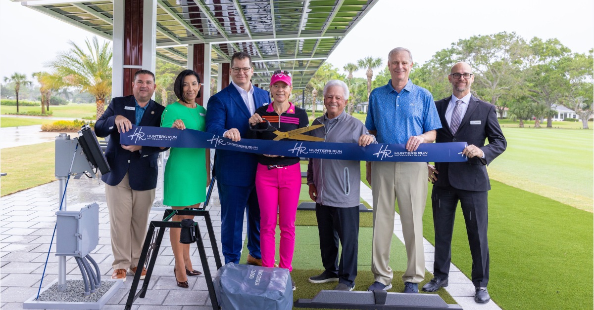 Golf Legend Annika S\u00f6renstam Drives Official Opening Of Hunters Run Country Club\u2019s Newly Renovated South Driving Range