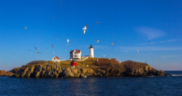 Nubble and Boon Island Lighthouses