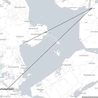 tourhub | CroisiEurope Cruises | Cruise on the IJsselmeer, one of Holland's treasures (port-to-port cruise) | Tour Map