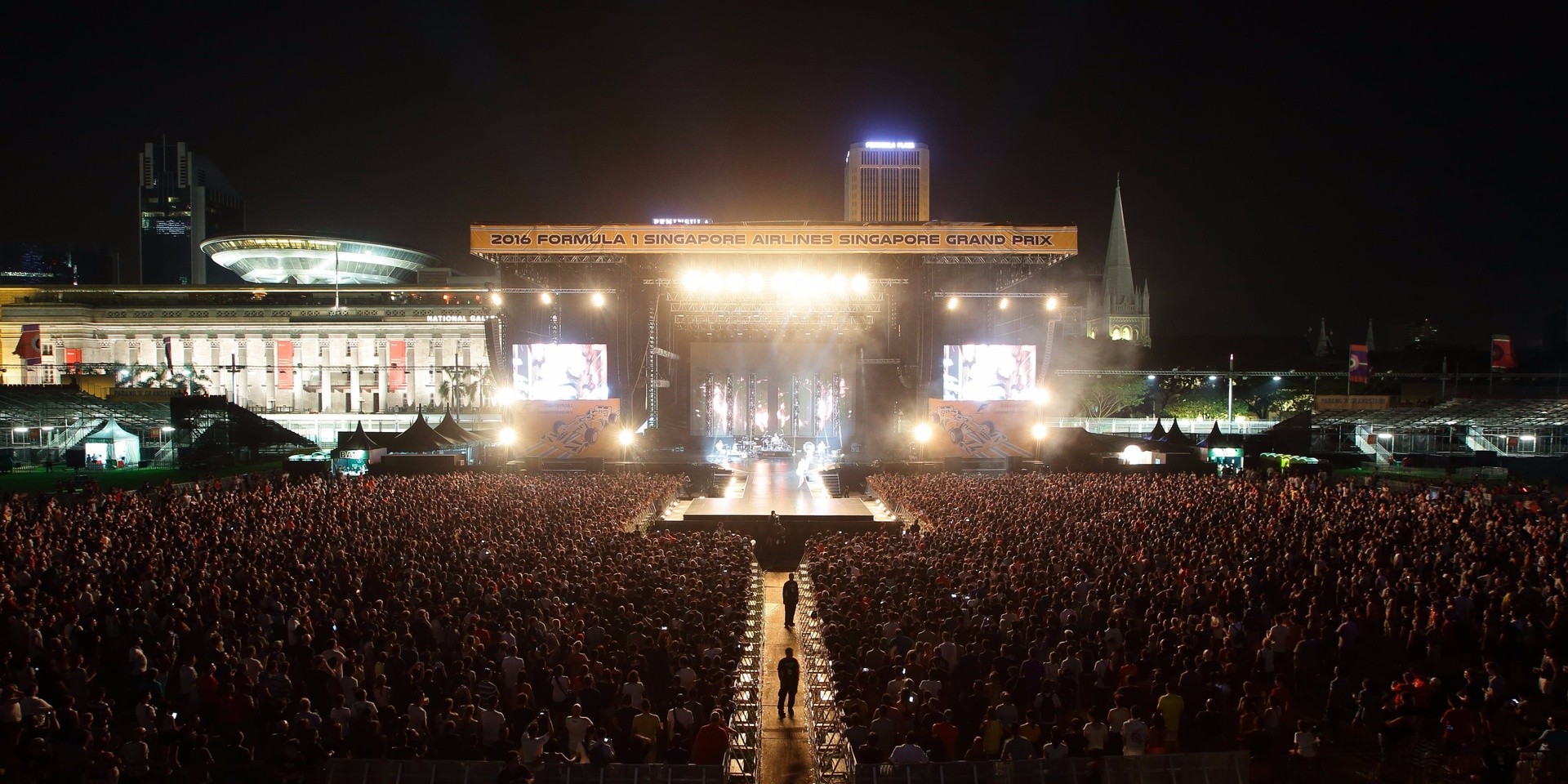 Singapore Grand Prix 2017, a festival for music and race fans