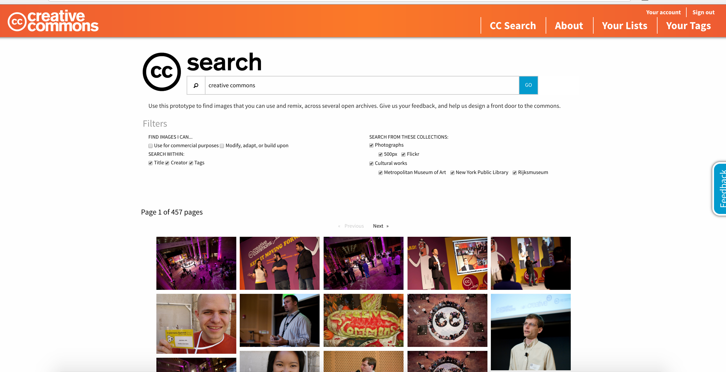 keuntungan menggunakan creative common search