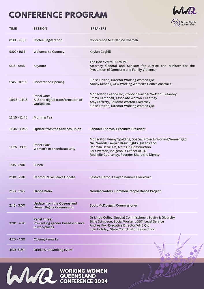 Conference program