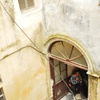 Moshe Nahon Synagogue, Entrance view from stairs (Tangier, Morocco, 2011)