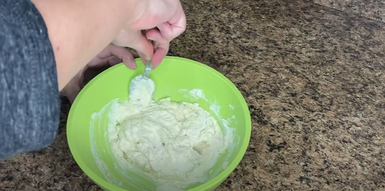 Cheese filling preparation