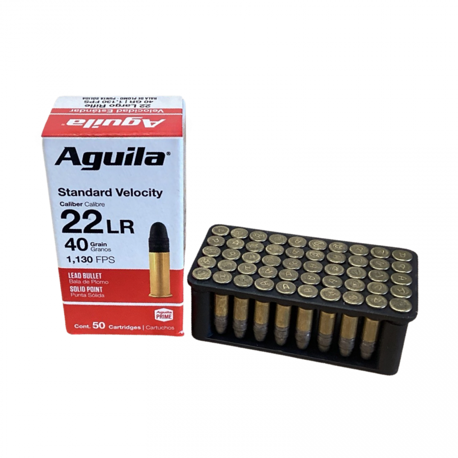 Aguila 22 LR Aguila Super Extra Standard Velocity 40 Grain - 50 round box-img-0